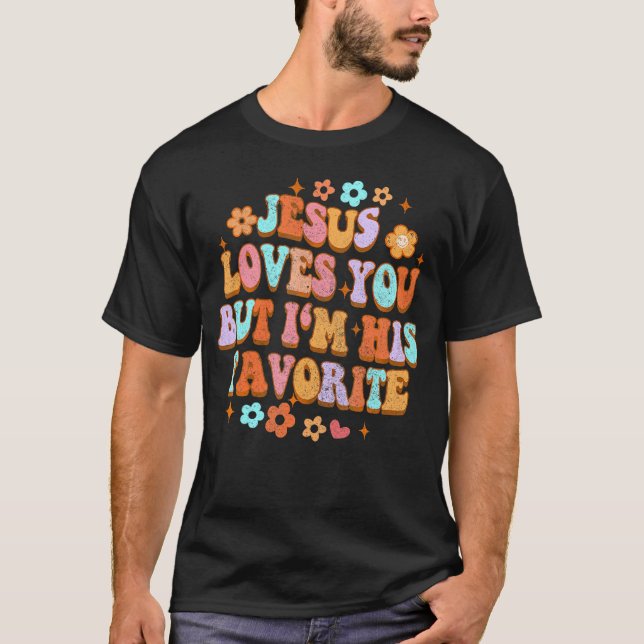 T-shirt Même Jésus Avait Une Histoire De Poisson Jésus (Devant)