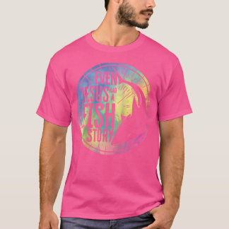 T-shirt Même Jésus Avait Une Histoire De Poisson Jésus Poi