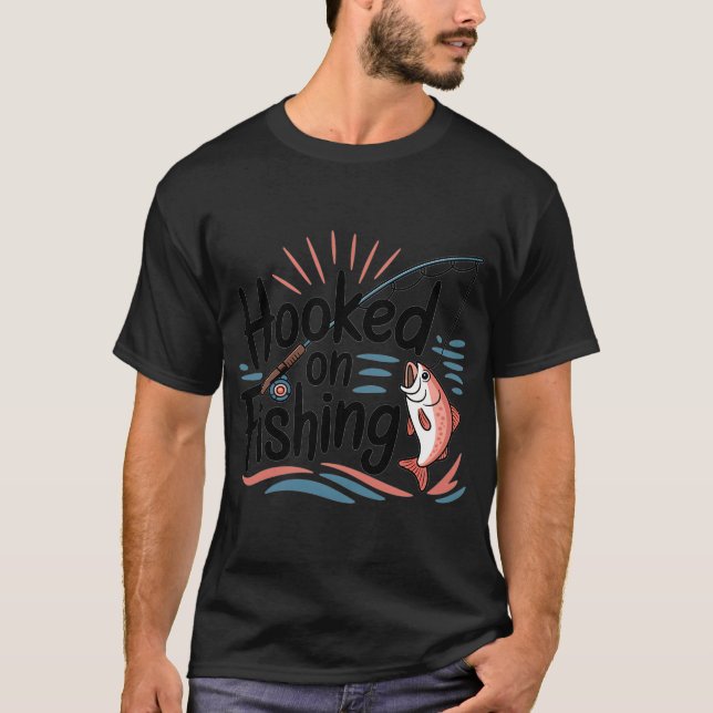 T-shirt Même Jésus avait une histoire de poisson - Pêche d (Devant)