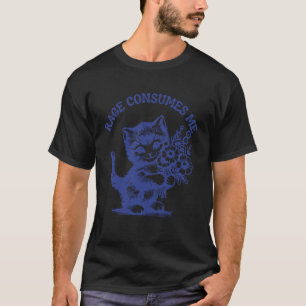 T-shirt Mème La Rage Me Consume Mèmes Drôles Spécifiques