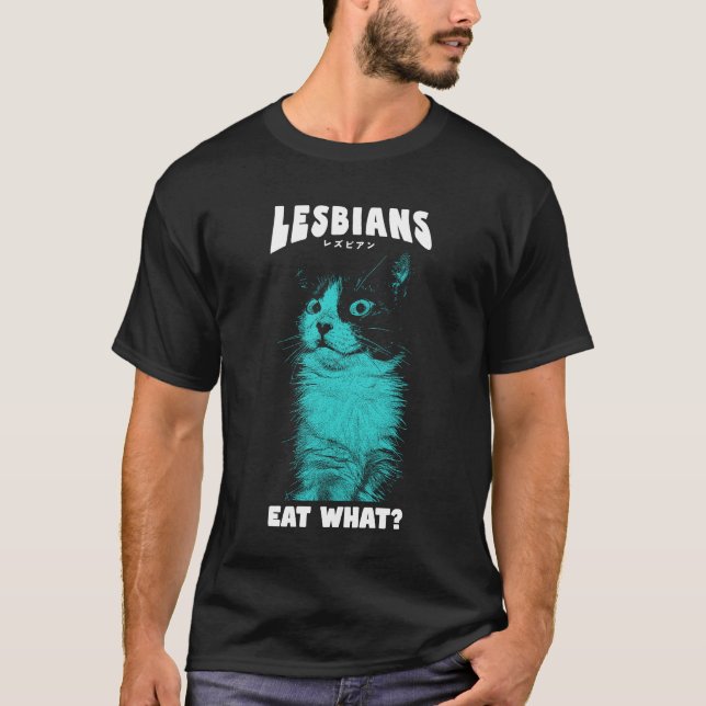 T-shirt Mème lesbiennes (Devant)