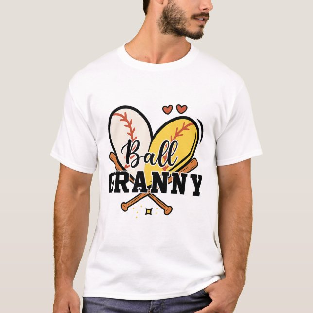 T-shirt Mémé Ll Vend Douceur De Coeur  (Devant)