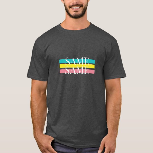 T-shirt Même mais différent (Devant)