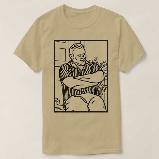 T-shirt Mème mat oncle irlandais minimal (Design devant)