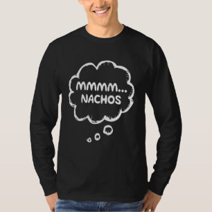 T-shirt Mème Mmmm Nachos de l'appareil alimentaire mexicai