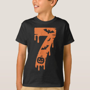 T-shirt Mème numéro 7 67 Six Sept Halloween