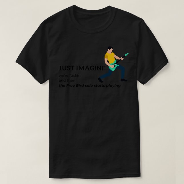 T-shirt Mème Oiseau Libre Drôle Très Spécifique (Design devant)