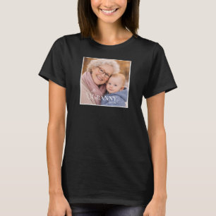 T-shirt Mémé ou Grammy photo Année de création Cœur