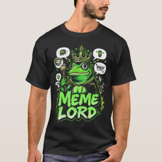 T-shirt Mème Pepe Lord Mens