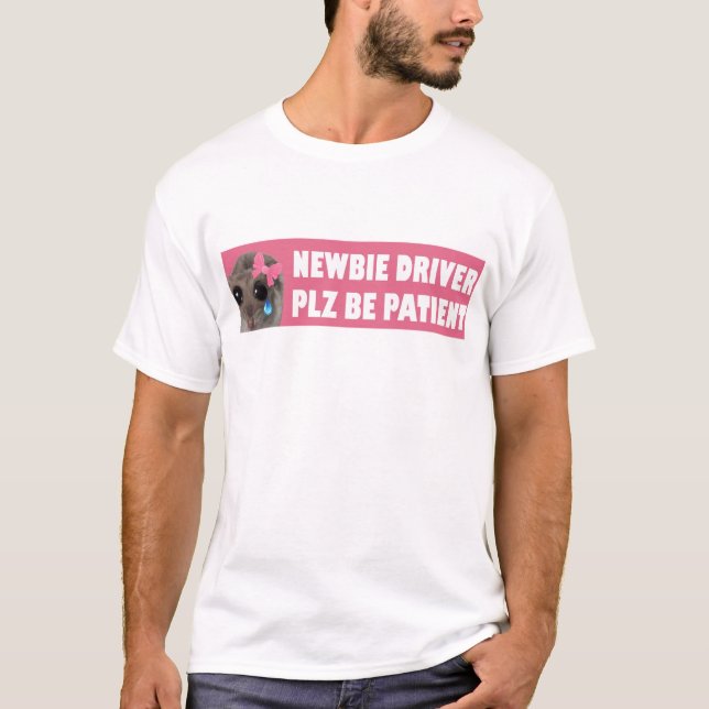 T-shirt Mème Sad Hamster Pilote De Nouveau Hamster S'Il Vo (Devant)