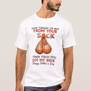T-shirt Même si je ne suis pas de ton sac