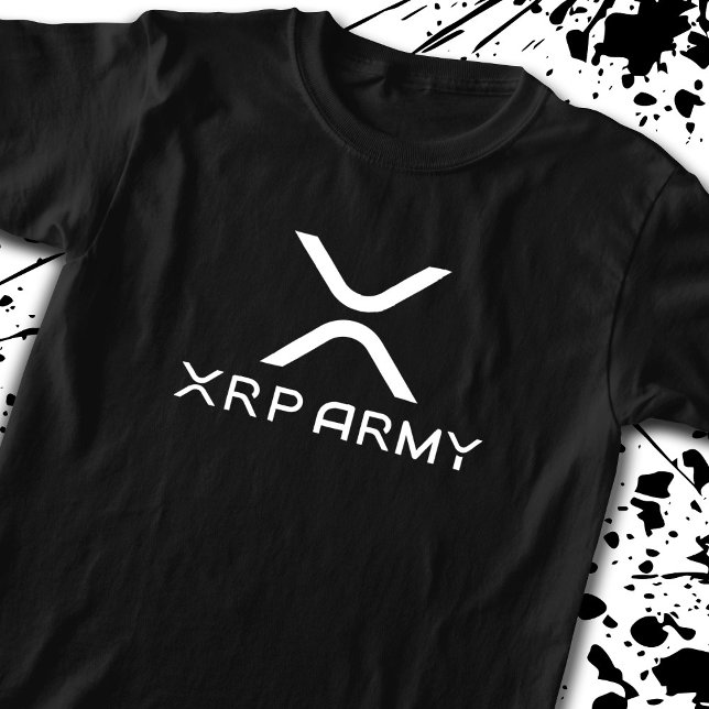 T-shirt Mème XRP Army Citation Hodl Crypto CryptoCurrency (Créateur téléchargé)