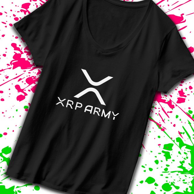 T-shirt Mème XRP Army Citation Hodl Crypto CryptoCurrency (Créateur téléchargé)