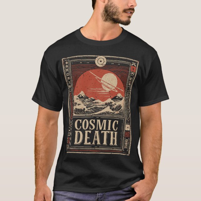 T-shirt Méménite galactique Mori Conception de mortalité c (Devant)