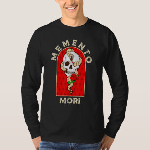 T-shirt Méménite Mori Décès Et Mortalité Crâne