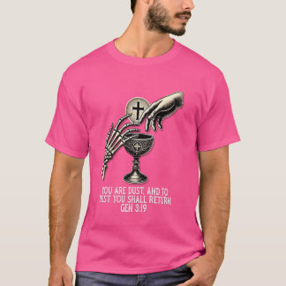 T-shirt Memento Mori catholique eucharistie latin traditio