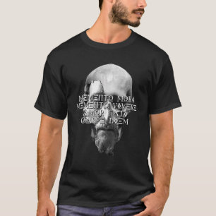 T-shirt Memento Mori Memento Vivere Amor Fati Carpe Diem S