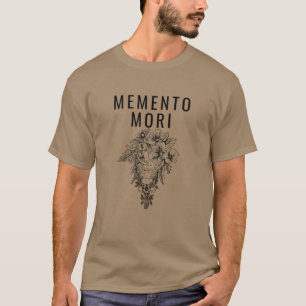 T-shirt Memento Mori, philosophie stoïque, Marcus Aurelius
