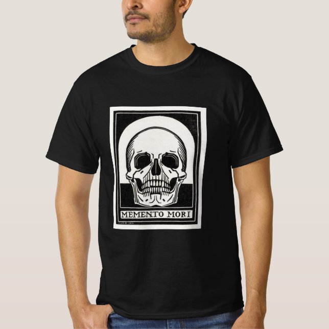 T-shirt Memento mori - Remembering Death (Devant)