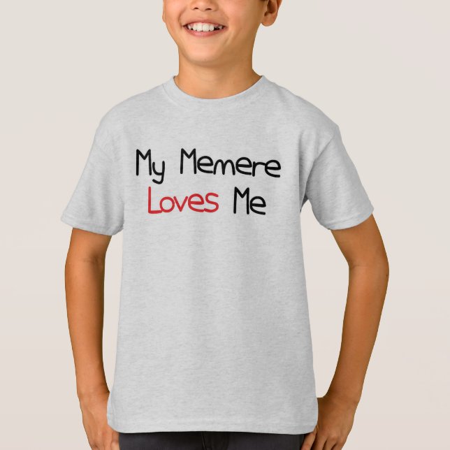 T-shirt Memere m'aime (Devant)