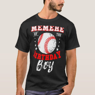 T-shirt Memere Of The Birthday Boy Baseball Theme Annivers