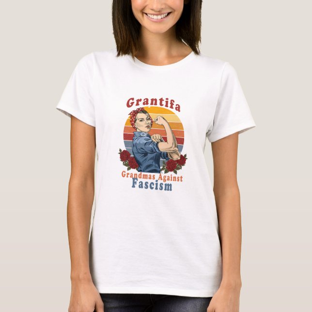 T-shirt Mémés contre Grantifa (Devant)
