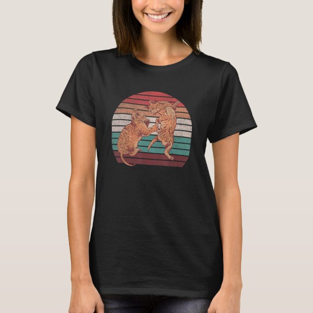 T-shirt Mèmes de chat Évolutions de chat Chonk Animal (Devant)