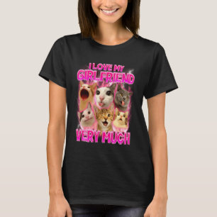 T-shirt Mèmes de chats Chat drôle amateur de chat Citation