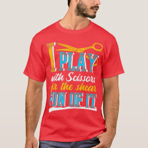 T-shirt Mèmes de coiffeur amusants Mustache douce