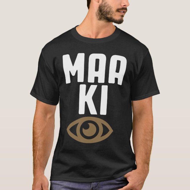T-shirt Mèmes sarcastiques Maa Ki Aankh (Devant)