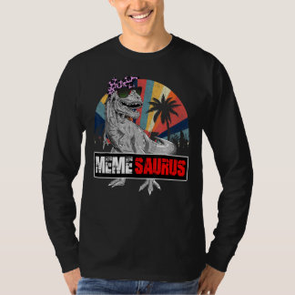 T-shirt Memesaurus Rex Dinosaur Mème Saurus Famille Matchi