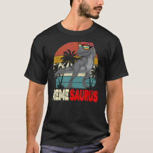 T-shirt Memesaurus Rex Dinosaur Mème Saurus Mère Fami