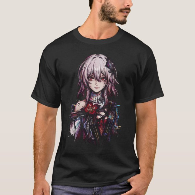 T-shirt Mémoire perpétuelle d'Evernight sur Honkai Star Ra (Devant)