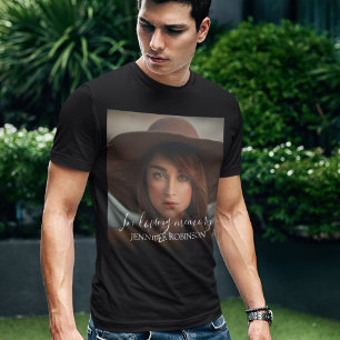 T-shirt Mémoire personnalisée moderne Mémorial