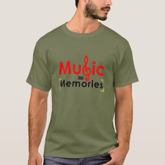 T-shirt Mémoires de musique