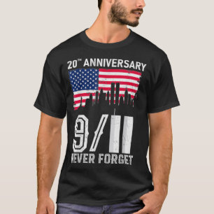 T-shirt Memorial 20th Anniversary 911 Pat