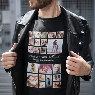 T-Shirt Mémorial À Tout Jamais Dans Nos Cœurs