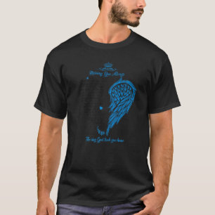 T-shirt Memorial Angel Wing Missing You Always Loving Memo