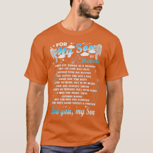 T-shirt Mémorial d'Amour Mon Fils Don Pour Mon Fils Au Cie