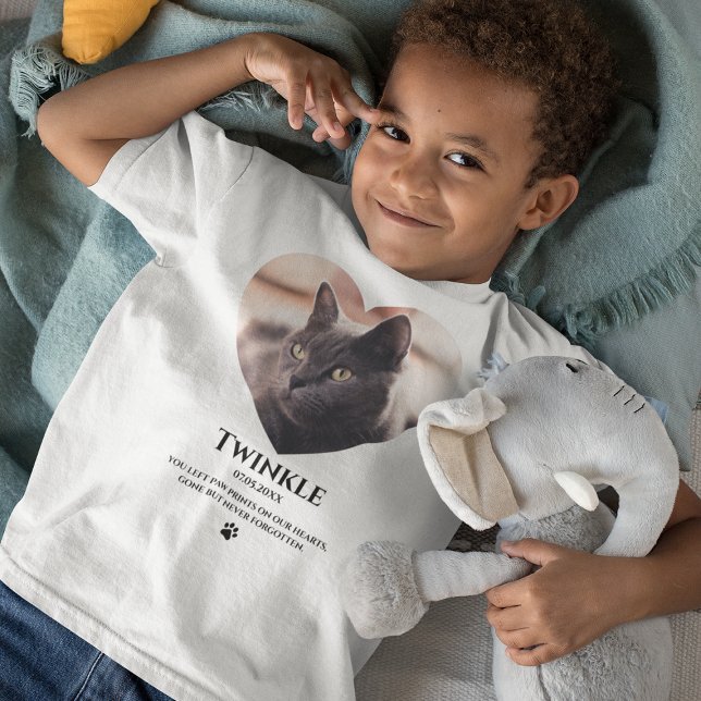 T-shirt Mémorial d'animal de compagnie pour enfants mignon (Créateur téléchargé)