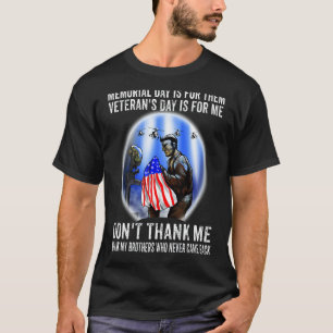 T-shirt Memorial Day est pour eux Vétérinaire Jour est pou