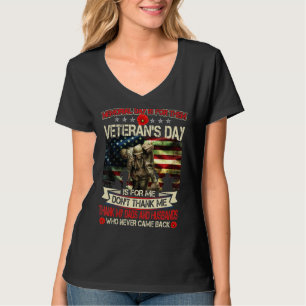 T-shirt Memorial Day est pour eux Vétérinaire la journée e