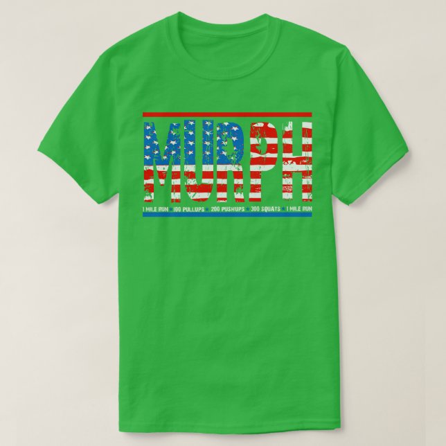 T-shirt Memorial Day Murph WorkChallenge Nous A Distorti (Design devant)