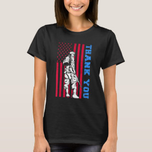 T-shirt Memorial Day Usa Drapeau Heart American Patriotic