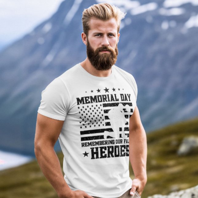 T-shirt Memorial Day USA Flag Funky Party Veterans Day (Créateur téléchargé)