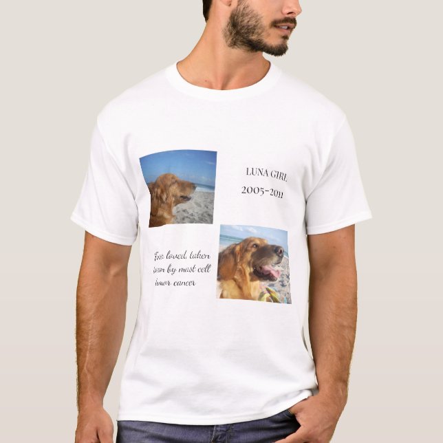 T-shirt Mémorial de la force de l'amour (Devant)