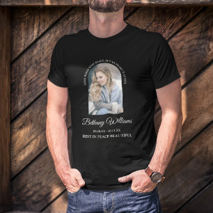 T-Shirt Mémorial de Photo d'Arche Personnalisé Mod