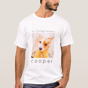 T-shirt Mémorial des animaux de compagnie en mémoire d'amo