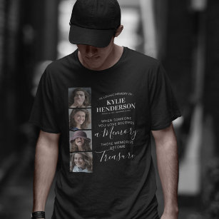 T-shirt Mémorial du souvenir photo Collage