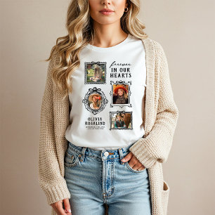T-shirt Mémorial funéraire de collection de photos moderne
